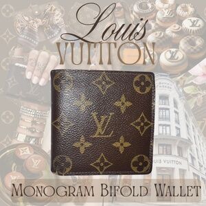 Louis Vuitton Brown Monogram Bifold Wallet